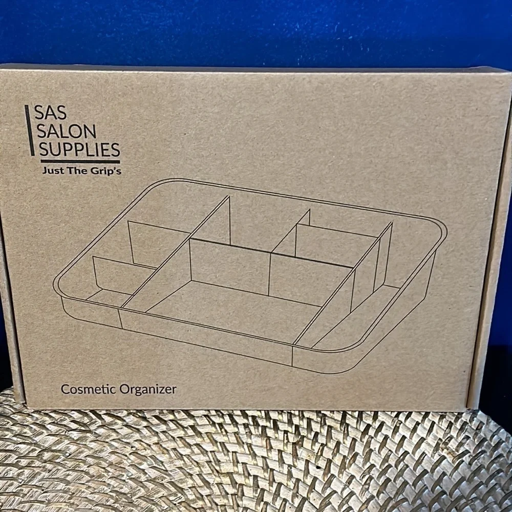 New in Box SAS Salon Supplies Just the Grips Pink Cosmetic Organizer - Picture 3 of 4